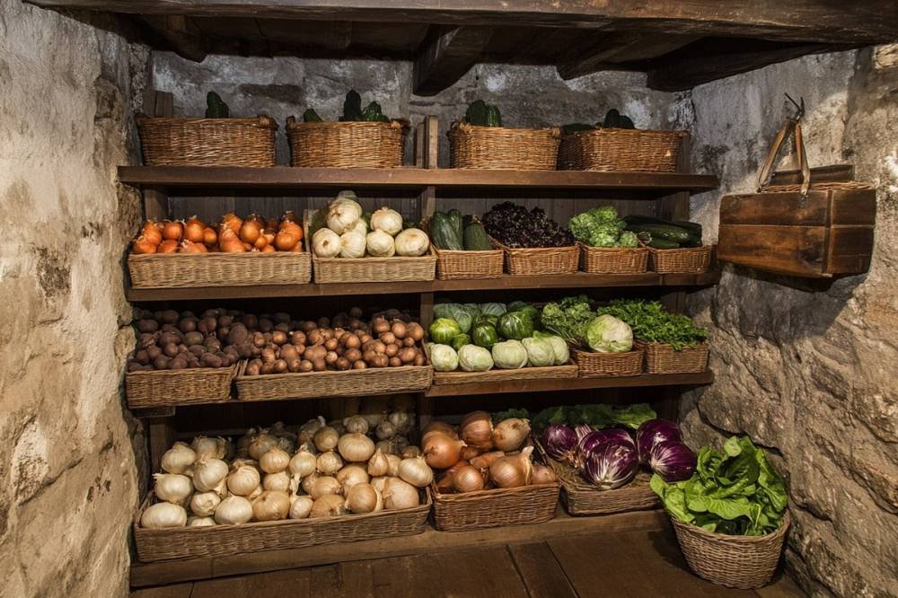 Как хранить урожай овощей в погребе до весны